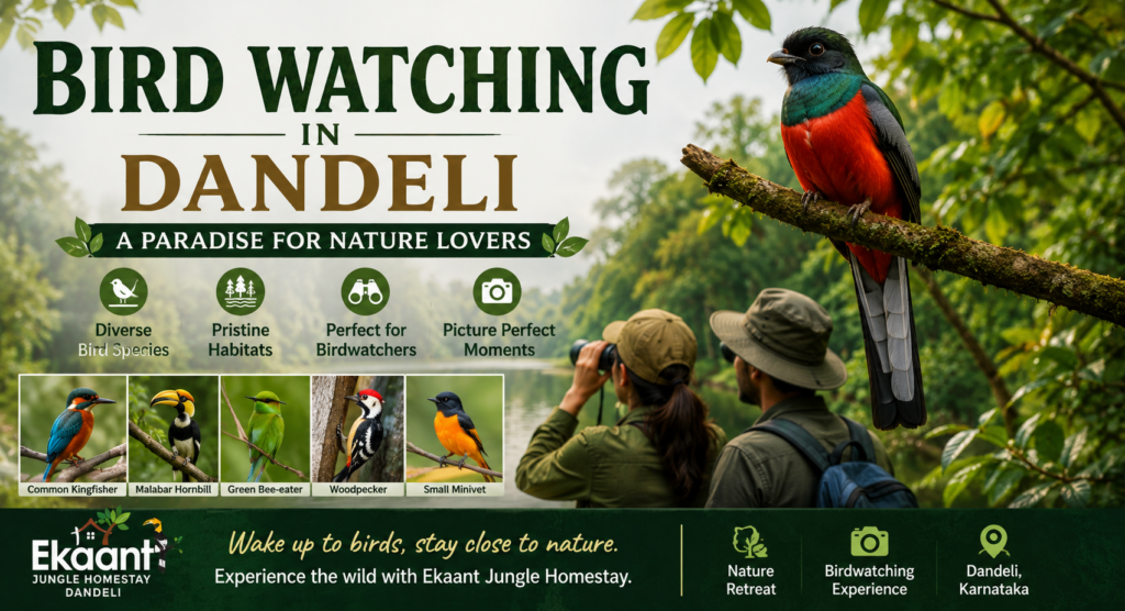 Bird Watching in Dandeli: A Paradise for Nature Lovers